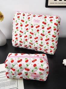3pcs/Set Makeup Organizer Bag, Travel Toiletry Bag, Cosmetic Storage Pouch For Home, School, Dorm, Large Capacity Makeup Bag For Women, Grooming Kit For Men Beach Essentials Back To School