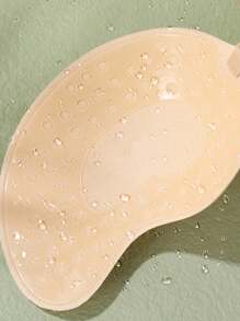 Áo ngực nâng ngực vô hình, áo ngực không dây hở lưng dành cho nữ, miếng độn ngực silicon tự dính không đường may, đồ lót cô dâu - Màu be - Xem 6