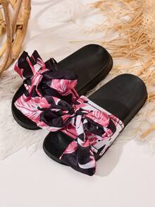 Lightweight,Breathable,Fashionable Casual Slippers For Teen Girls,Summer - Pink - View 3