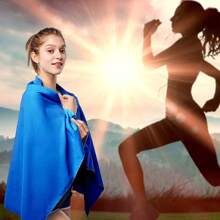 Portable Quick-Drying Outdoor Sports Towels, Water-Absorbing And Sweat-Absorbing Outdoor Camping Travel Towels, Non-Sticky Can Be Used For Outdoor Camping, Outdoor Jogging, Outdoor Hiking, Beach Swimming, Gym Fitness, Basketball Court Playing Basketball, Playing Football, Yoga And Other Sweat Wiping Use