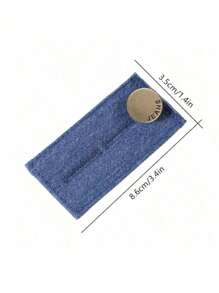 Extensores de cintura ajustables con botones - Desmontables, adaptables para pantalones de hombres y mujeres, ganchos largos, juego de extensores de botones para pantalones vaqueros y cinturón, herramienta de costura práctica, ensanchadores de cintura ajustables para hombres y mujeres