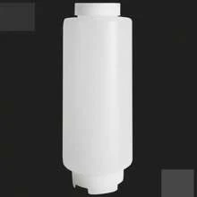 Kit 6 Bisnaga Invertidas P/ Molhos Restaurante Buffets 590ml - Branco - Visão 3