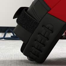 SPORTNOW Manoplas de Boxeo Paos Muay Thai MMA Curvadas para Entrenamiento de Boxeo Boxing Karate Taekwondo Kickboxing Training Almohadilla para Sparring Artes Marciales - Rojo - Ver 10