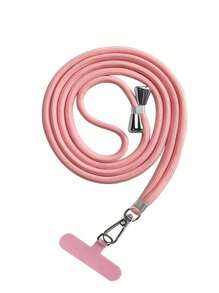 1 stuk 6 mm multifunctionele lanyard - polyester, geschikt voor telefoon, sleutelhanger, camera en buitenuitrusting, wordt geleverd met willekeurige metalen haak cadeaus voor moeder, familie, vrienden, verjaardagen, feestdagen telefooncharme, telefoonketting