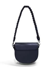 MILANO TASCHE, Lässig, Mode, Elegant, Personalisiert, Luxuriös, PU-Leder, Schulter, Handgehalten, Umhängetasche, Verstellbarer Riemen, Party, Urlaub, Business, Sommer, Old Money Stil, Wochenende, Geschenk - Blau - Übersicht 2