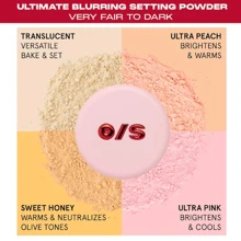 ONE/SIZE By Patrick Starrr Ultimate Blurring Setting Powder – 1.2 Oz / 34.5g – Long-Lasting Makeup Setting Powder, Blurring And Mattifying For All Skin Tones, Shine Control, Loose Translucent Powder For Smooth Finish, Ideal For Oily Skin, Vegan & Cruelty-Free - Sweet Honey - View 4