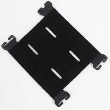 Parches con gancho de sujeción y panel, accesorios de visualización de parches tácticos para DIY de insignias, mochilas, sistema de chaleco táctico, adaptador de panel, gancho y panel