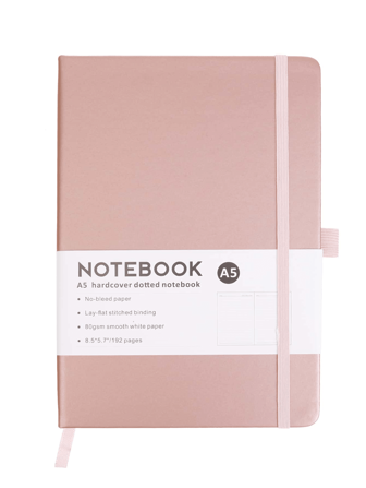 1 pieza Cuaderno de anillas tamaño A5, diario portátil, suministros escolares, de vuelta a la escuela