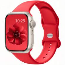 Sport Band For Watch Bands For Women Men 40mm 44mm 38mm 42mm 46mm 41mm 45mm 49mm,Soft Waterproof Silicone Strap Wristbands For Bands Watch Series 10 9 8 7 6 5 4 3/SE 2nd/Ultra 2