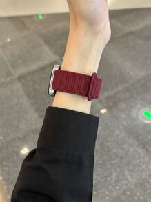 1 条硅胶磁性表带，兼容华为 Watch Fit 1/Fit 2/Fit 3 智能手表表带 - 彩色 - 查看 3