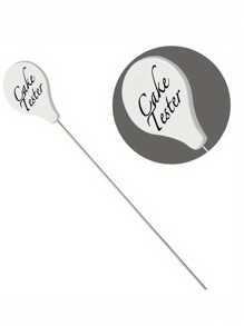 1pc Stainless Steel Cake Tester Skewer - Reusable Metal Baking Probe Pick Tool For Cakes, Baking Tools, Suitable For Home, Holiday, Daily Gifts For Friends - Multicolor - View 12