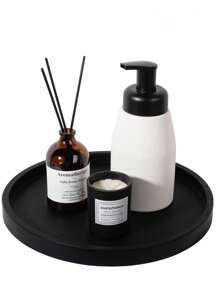 1 件台面和梳妆台托盘 - 硅胶皂液器托盘、防碎柔性浴室托盘、厨房水槽皂液瓶托盘、钥匙圈托盘、原装硅胶托盘（返校季） - 彩色 - 查看 17