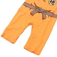 Suave body para bebé con bordado Mod. G O K U para primavera y otoño. - Naranja - Ver 6