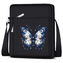 1 件/2 件/4 件蓝色蝴蝶熨烫补丁，适用于背包和服装 - 完美的礼物选择