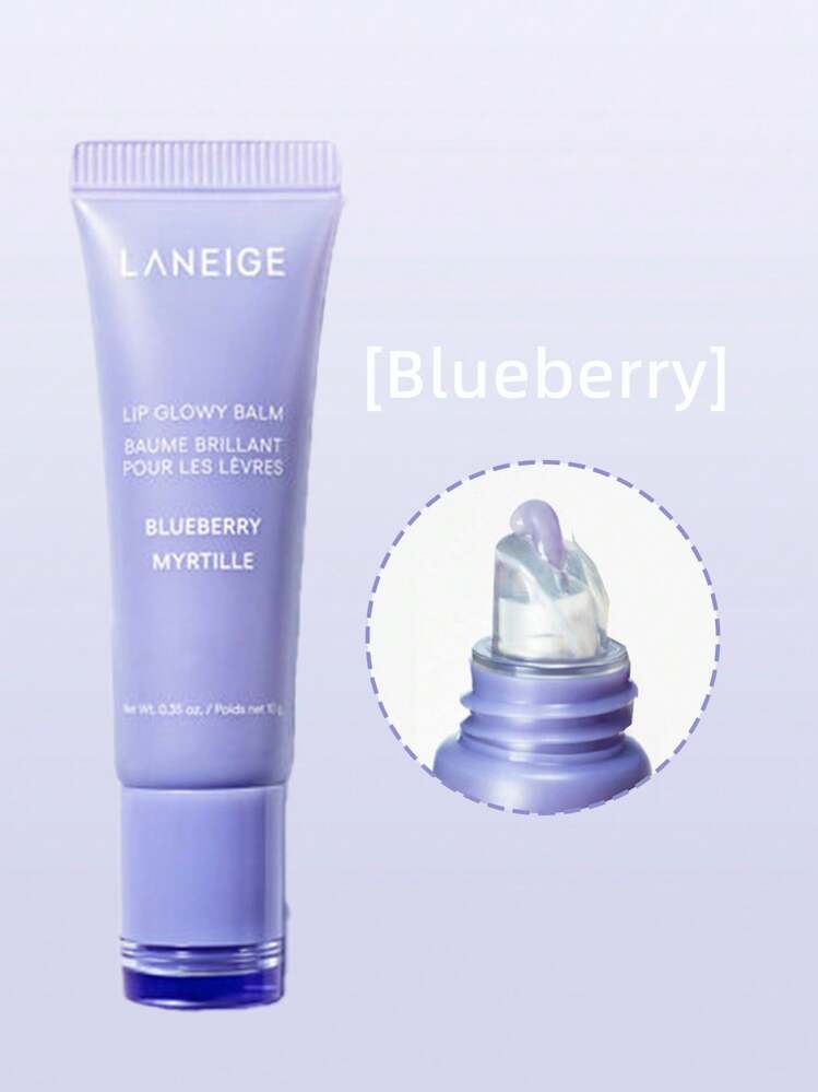 Laneige K-Beauty 10g 亮唇膏唇部精华，保湿，光泽，轻盈，滋润和染色，含乳木果油，适合干燥嘴唇，韩式彩妆，蓝莓 - Blueberry - 查看 2