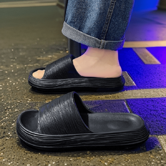 Women's Round Toe Slip-On House Slippers, Suitable For Chef, Doctor, Nurse, Worker, Janitor, Outdoor Beach Anti-Slip & Anti-Collision Casual Couple Plus Size Sandals