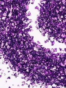 10g/100g Glass Glitter Flakes, Suitable For Arts & Crafts, Resin Art, Asymmetrical Metal Glass Sprinkling, Glitter, Vase Filler, Jewelry Making, Asymmetrical Glass Crack Stone, Epoxy Resin Mold Craft Decoration Filler, Jewelry Making Supplies - Broken Glass Craft Sequins - View 9