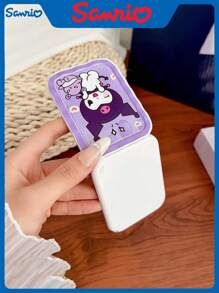 Sanrio A Sanrio Small Mirror Makeup Mirror Portable Portable Highly Attractive Level Students Hand Folding Makeup Mirror Female Comb Mirror