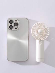 AOYI Customizable LOGO 500mAh Rechargeable Portable Handheld Mini Fan With 3-Speed Adjustment, Comes With USB Charging Cable And Lanyard
