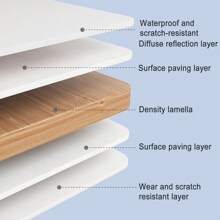 Kids Functional Desk Chair Set, Height Adjustable Children School Study Desk With Castle Backboard, Widened Desktop, Bookstand And Storage Drawer - Pink - View 11