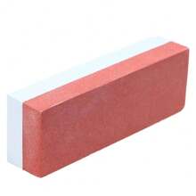 1pc 400/1500 Grit Double-Sided Knives Whetstone Professional Grinding Stone Knife Sharpener Kitchen Tool Double-Sided Whetstone Dual Purpose Oil Stone 98*32*20MM Small Grinding Block