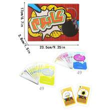 畅销的阿拉伯棋盘游戏卡，适合家庭休闲娱乐的纸牌游戏，有趣的棋盘游戏，适合家庭聚会、派对和互动桌面游戏，1 盒 23.5x17x3.8cm