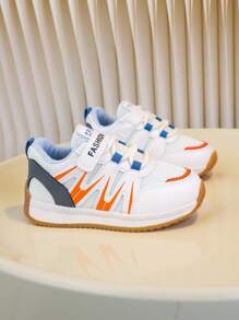 婴幼儿鞋，学步鞋，1.5岁女童皮鞋，1-3-5岁软底透气运动鞋，男童步行鞋，2024春季新款儿童运动鞋，女童跑鞋，婴儿鞋，男童休闲鞋，小孩鞋 - 黑色 - 查看 7