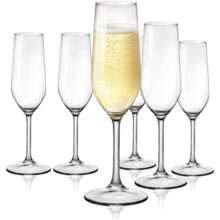 Bormioli Rocco 1522-1188 Set 6 Copas Champagne Cristal Riserva Italia 200ml - 1 - Ver 1