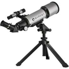 BARSKA 300 Power Starwatcher Telescope Refractor Telescope With Tripod, AE10100(Astronomical Telescope)