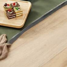 Mesa de centro rectangular de doble capa estilo minimalista moderno - Mesa de té en color de madera, hecha de material MDF duradero. Ideal para sala de estar, dormitorio y sala de estudio, con dimensiones de 35.4"*19.6"*16.5", modelo CT - 16