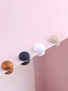 Set de 4 piezas de pañuelos con hebilla magnética, pintados en spray con varios propósitos (surtido de colores sin tarjeta de papel)