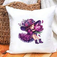 Hermosas calcomanías de transferencia de calor con estampado de flores moradas, lavables y aptas para DIY en camisetas, jeans, chaquetas, mochilas, ropa, sombreros