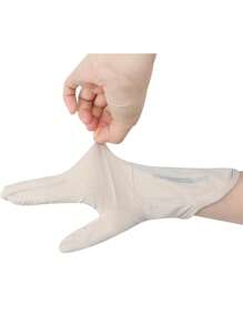 女士中长款冰丝手套，1双夏季防紫外线手套，带触摸屏功能，透气，防滑，纯色，半指，适合骑自行车和开车等户外活动