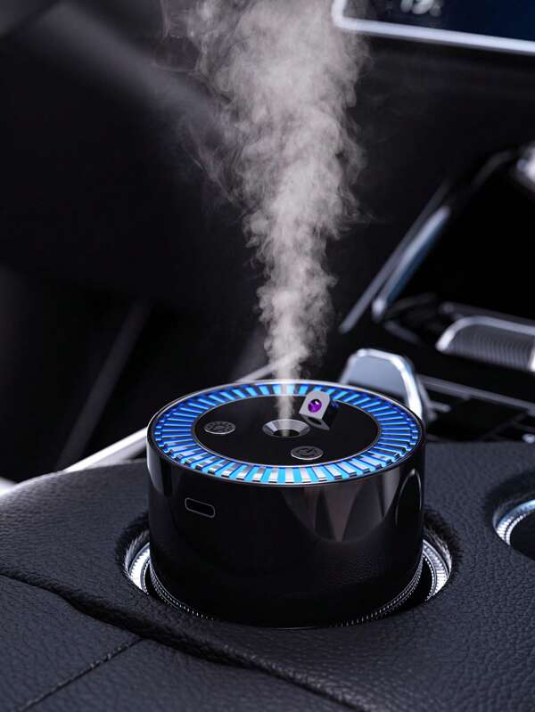 Autoduft-Lufterfrischer, Autozubehör, Auto-Notwendigkeiten, Raumduft Ätherischöl-Diffuser, Heimluftverbesserer, intelligentes, leises Aromatherapie-Gerät mit Induktionssteuerung, automatische Sprühfunktion, dekorative Schlafzimmerlampe mit Sternenlichtprojektion, Nachtlicht, unterstützt USB-Aufladung