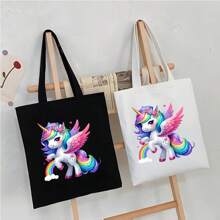 1pc/2pcs/3pcs/Rainbow Cute Unicorn Clothing Patch Cloth DIY A-Level Washable Adhesive Cloth Heat Transfer Adhesive Cloth Women's/Men's T-Shirt Bag Pillow Decoration Badge Label Baseball Hat Backpack, Etc. Available