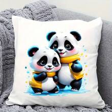 1/2/3 Pieces Giant Panda Motif Iron-On Transfer Stickers, Suitable For Washing On T-Shirts, Masks, Vests, Jackets, Hoodies, Pillows, Jeans, Backpacks, And More