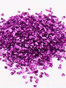 10g/100g Glass Glitter Flakes, Suitable For Arts & Crafts, Resin Art, Asymmetrical Metal Glass Sprinkling, Glitter, Vase Filler, Jewelry Making, Asymmetrical Glass Crack Stone, Epoxy Resin Mold Craft Decoration Filler, Jewelry Making Supplies - Broken Glass Craft Sequins - View 31
