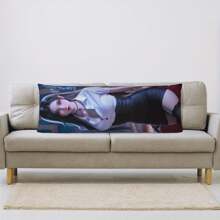 1pc Customized Photo Body Pillow 20x54 Inches - Double-Sided Printing, Extra Long, Comfortable Sleep Support - Suitable For Back And Side Sleepers, Fits Twin To King Beds, Machine Washable Polyester, Classic Design, Sleep Pillow - Multicolor - View 7