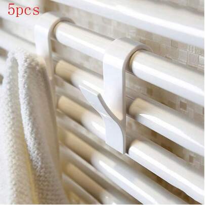 5 szt. Ręcznik grzewczy, hak grzewczy, hak grzewczy, uchwyt na haczyk łazienkowy, prosty hak na pasek, haczyk łazienkowy i kuchenny.