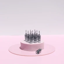 10/20 piezas Cartucho de aguja Dr.Pen M8 16/24/36/42/Nano 3D Nano/5D Nano Micro Agujas para pluma dermatológica, reemplazo para sello dermatológico MTS