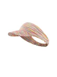 GOLOVEJOY 1 件透气运动针织开顶棒球帽，女士防晒帽，适合网球、徒步旅行、骑自行车、跑步 - 彩色 - 查看 14