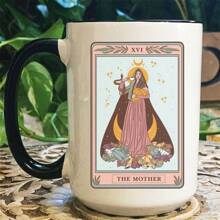 Tarot Card Mug, Occult Tarot Card Mug, The Mother Tarot Mug, Witchy Mug, Moon Mug, Mama Mug, 11 Oz Coffee Mug