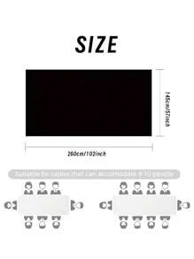 1PC Luxury Satin Tablecloth Glittering Rectangular Fabrics Of Various Colors Perfect For Weddings, Ceremonies, Festivals And Birthday Parties Multifunctional Dining Table Layout | Elegant Tablecloth | Tablecloth