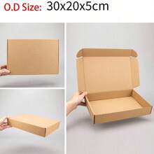 10 件硬纸飞机形礼品盒，坚固的包装盒，适用于装饰、礼物交换、派对、婚礼、母亲节、圣诞节和节日、运输纸箱