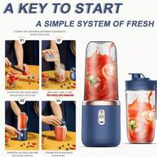 New Juicer Portable Rechargeable Small Juice Cup Student Home Multifunctional Juicer Juice Cup - Multicolor - View 11