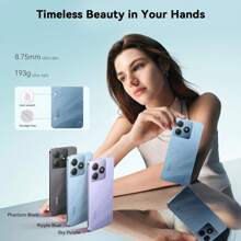 OSCAL FLAT 2C 智能手机，Android 14 系统（2025 款），6GB+64GB/2TB 八核处理器，6.56 英寸显示屏，价格实惠，5000mAh 电池，1300 万像素主摄像头，4G 双卡双待，已解锁，支持人脸识别、OTG、GPS，3 个卡槽（不含适配器） - 查看 3