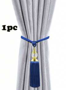 1pc/2pcs Luxury Crystal Pendant Tassel Tie Backs, Multi-Color Options, Suitable For Curtain Fixation And Decoration Gifts Birthday Graduation - Crystal Pendant - View 13