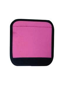 1pc Customized Embroidery Luggage Handle Cover, Personalized Creative Anti-Slip Water Resistant Suitcase Trolley Grip Protector, Multifunction, Versatile, Large Capacity, Lightweight, Functional, Practical, All-Purpose, Colorful, Cute, Adorable, Contracted, Funny, Kawaii, Y2K, Minimalist, Commuting, Business Casual, Basics, Custom, Personalized, Unique