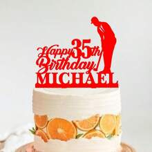 1Pc Personalized Golfing Cake Topper, Golf Birthday Cake Topper, Golf Player Birthday Decorations, Male Retirement Cake Topper, Golf Theme Party - Multicolor - View 11