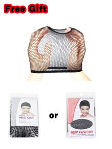 短直筒人造假髮帶劉海 - 間色 - 查看 8